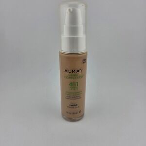 Almay Clear Complexion 4-in-1 Blemish Eraser Foundation 500 Beige Matte 1oz‎ New